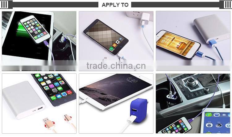 Coolsell cool Laser Snake USB Charger Data Sync Cable For iPhone 6 cable Samsung Micro USB cable