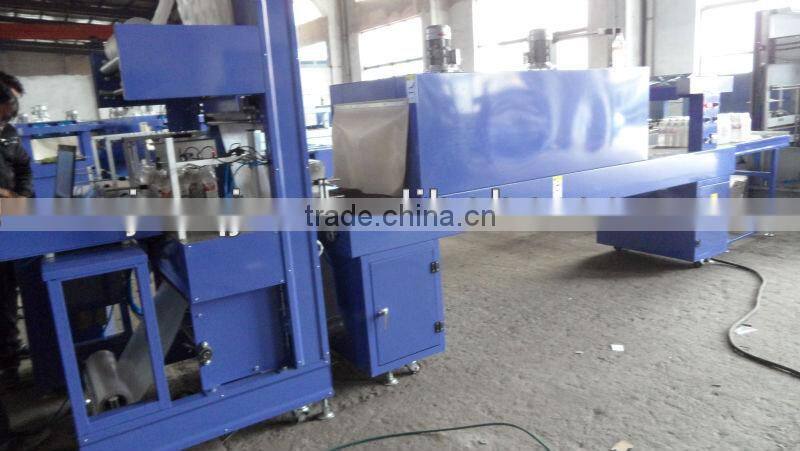 Group shrink machine for water bottles