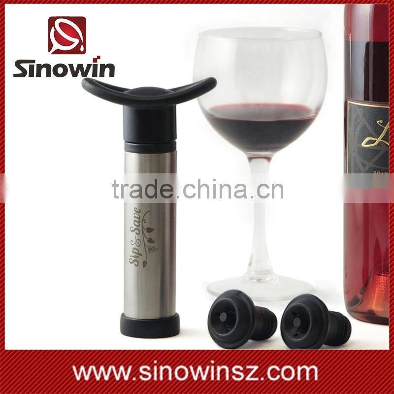 Red wine vacuum stopper wolesale wine saver stopper