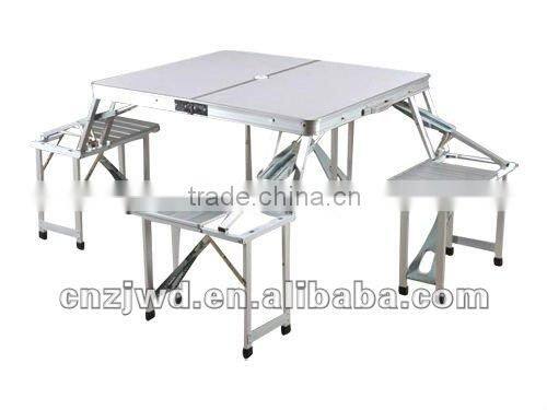 4 Way Folding Camping Table with 4 Seats