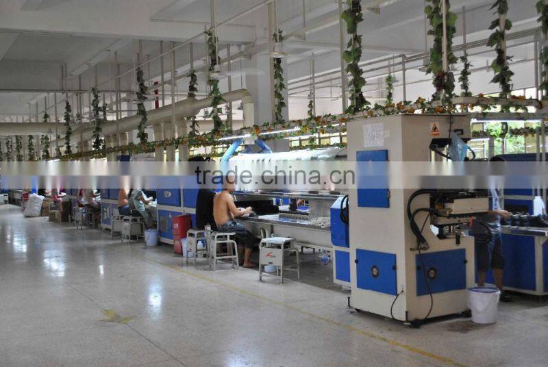 shoe sole press machine canvas shoe making machine