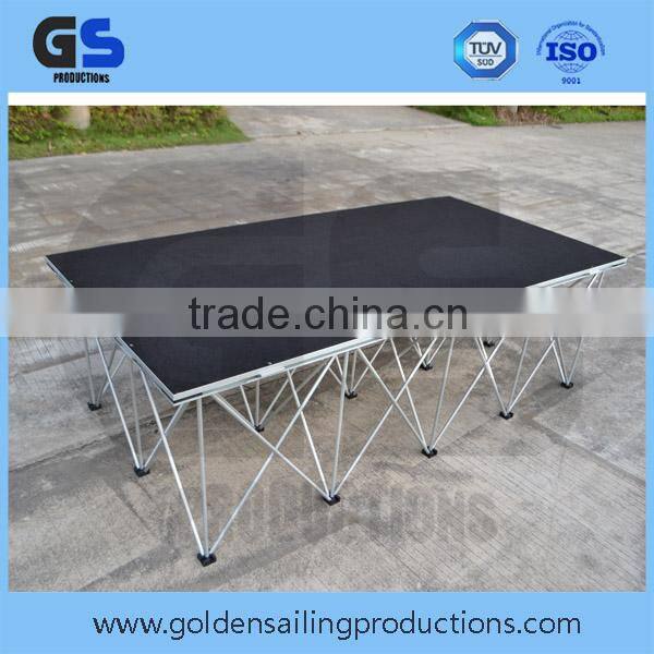 Rental and resale portable stage stairs ,choral stage , cheap stage for show