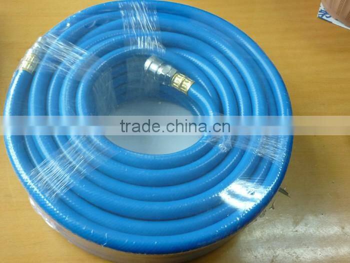 Braided PVC air hose in factory price and high quality