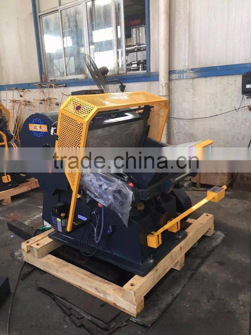 CE paperboard creasing and die cutting machine/die cutting machine for cardboard box