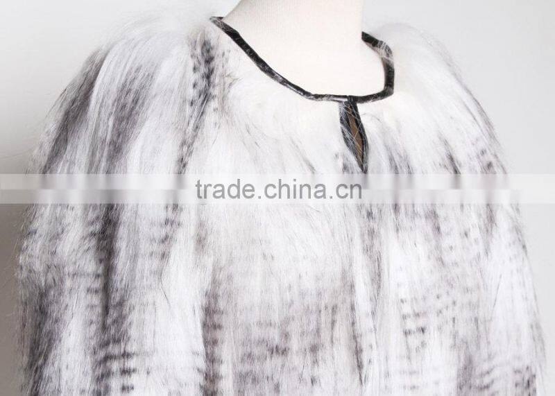 Unique 2013 European Street Style Dyeing Long Wool Flare Women Fashion Winter Vintage Fur Coats Sale "11"