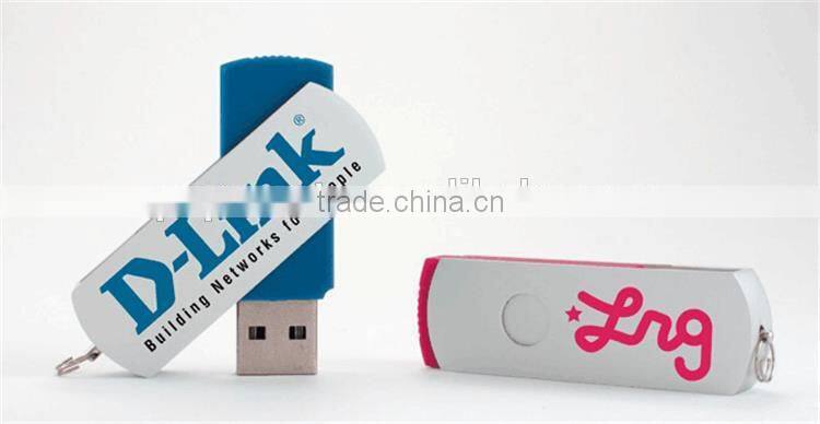 4G/8G/16G/32G swivel USB Flash Disk Rotary Pen Drive