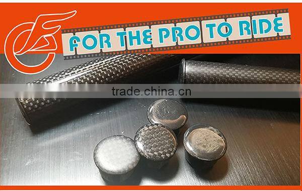 Pair of Carbon Bar End Caps Plugs for MTB
