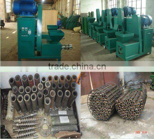sawdust Charcoal briquette extruder machine with reliable price