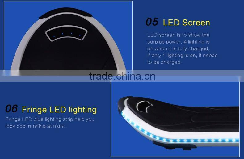 High quality with bluetooth self balance scooter One Wheel Motorcycle Balancing one wheel hoverboard