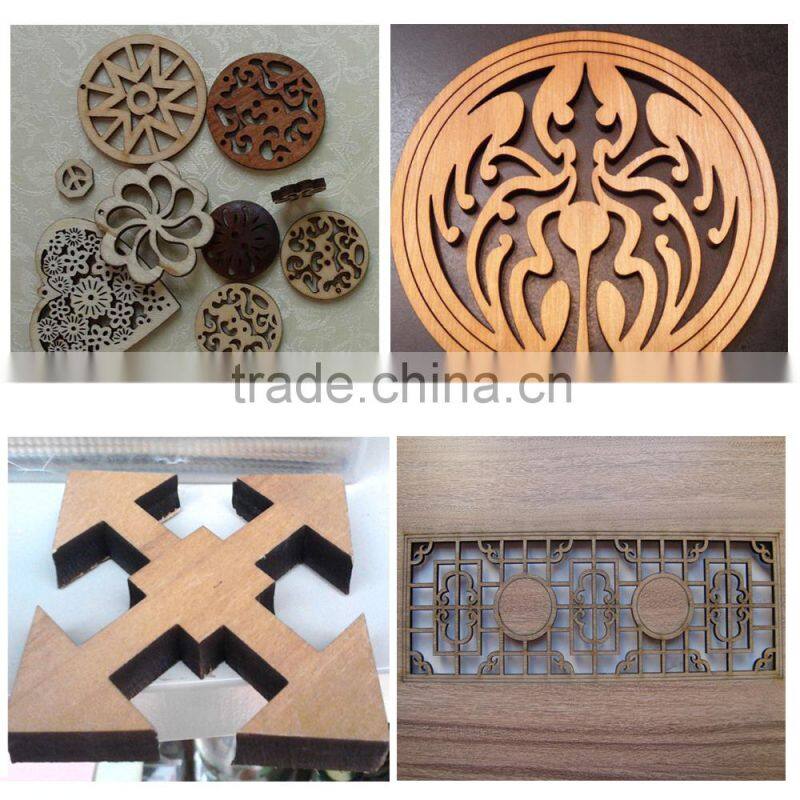 1300*2500mm HQ-1325 co2 laser cutting machine for wood products