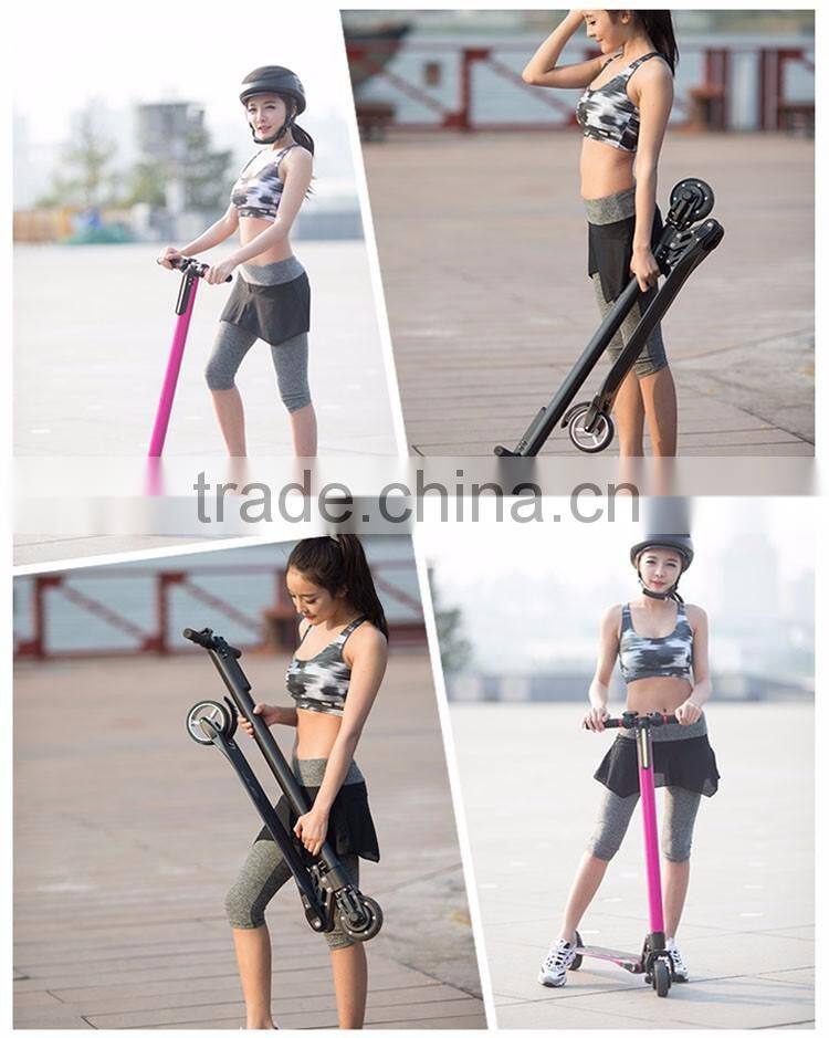 Samway Robot 2016 Newest Best quality light weight carbon fiber portable folding electric bike