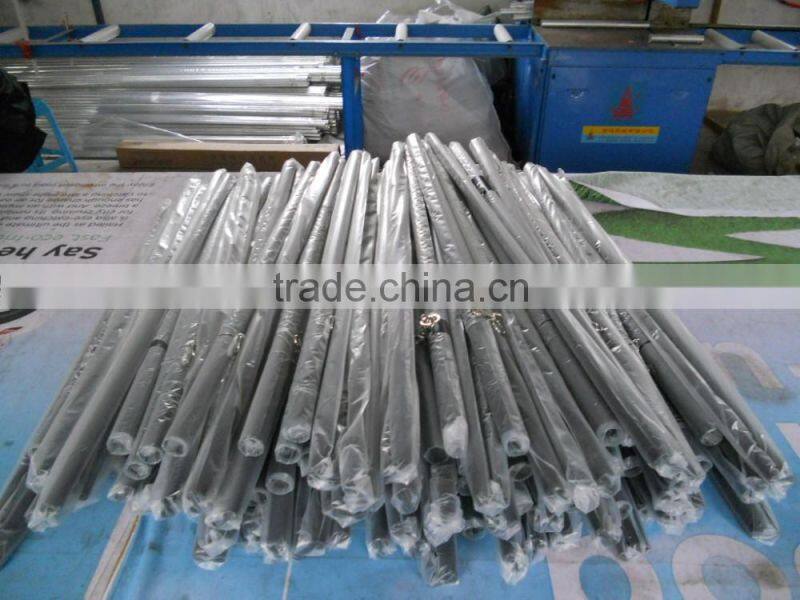 2016 hot durable aluminium and fabric graphic beacher feather flag