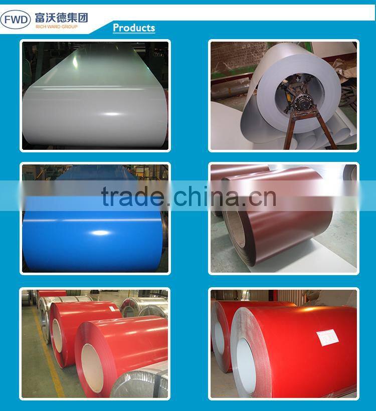 Coated Surface Treatment and Steel Coil Type prepainted galvanized steel coil