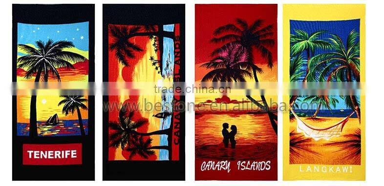 Custom Printing Microfiber Beach Bath Towel