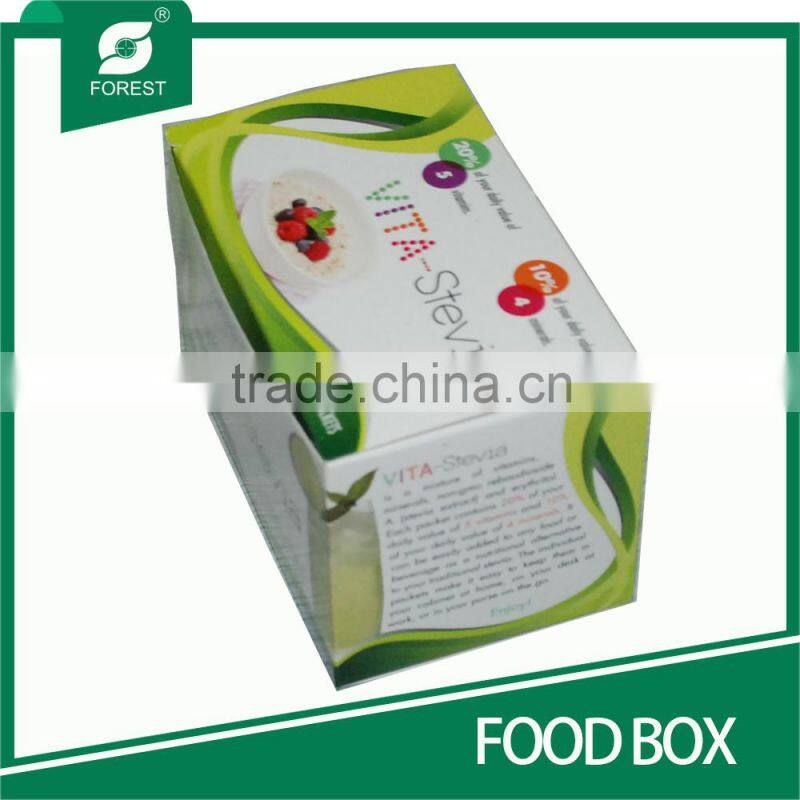 SMALL SIZE BIO-DEGRADABLE CARDBOARD FOOD PACKAGING BOXES FOR CANDY