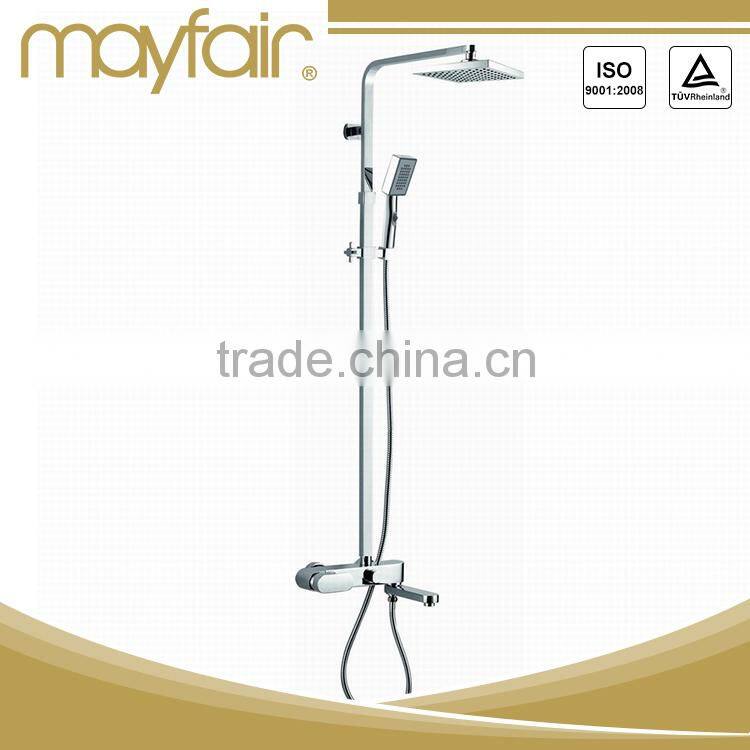 Fashion style chrome plated waterfall shower bath faucet