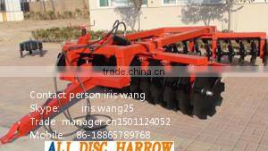 Hydraulic Trailed Offset heavy duty disc harrow 32 disc harrow