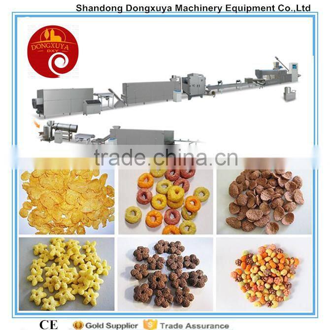 2015 Hot Sales High Quality Breakfast Cereal Corn Flakes Production Line