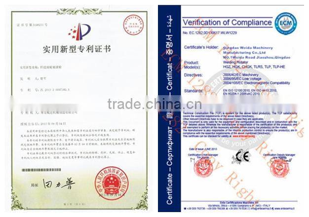 ZT series welding turning rolls for pipe welding