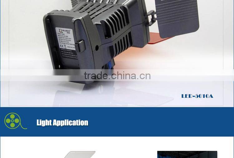 China supplier LED-5010A 6 led bulbs led video lamp for Canon dslr 7D Mark II