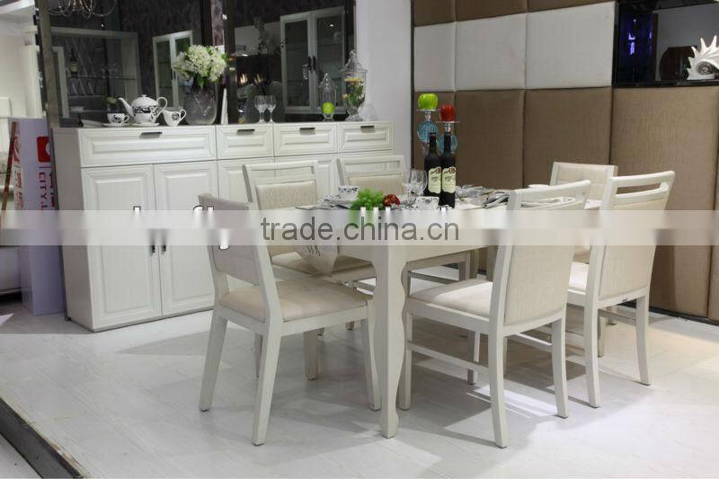 Modern dining table and chair