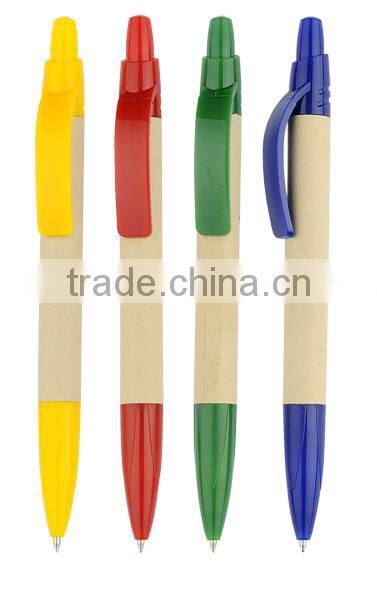 User-Friendly Recycle Paper Pen Eco Pen