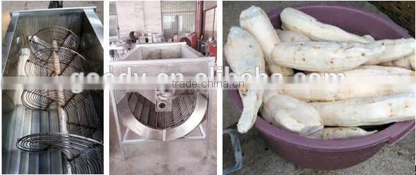 cassava peeling machine cassava flour milling machine and hydralic press machine
