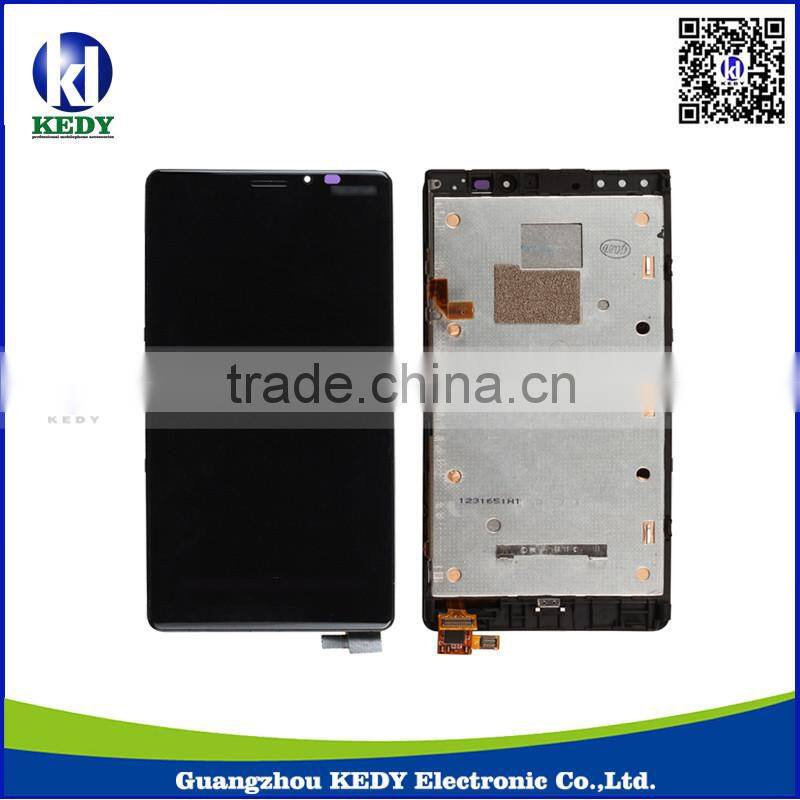 Original LCD with Digitizer Assembly ,Touch Screen Digitizer for Nokia Lumia 920 Display with Frame