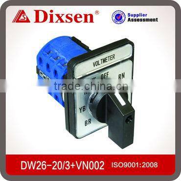 Ammeter change-over switch DW26-20/3+AK001
