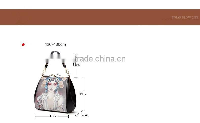 2015 New design wholesale fashion PU ladies bag, woman leather tote bag
