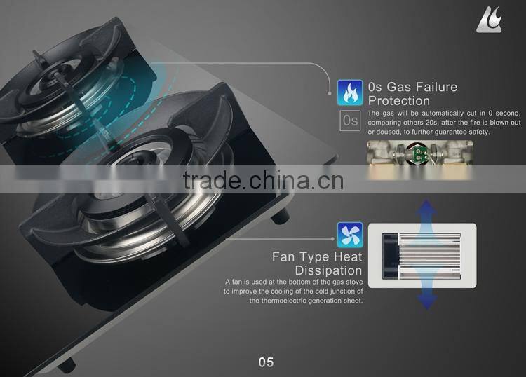 Global Patent Heat Recycle Intelligence electric touch screen best gas cooker China