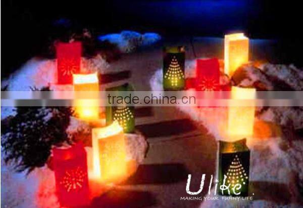 paper bag for candle New design luminaria candle bag
