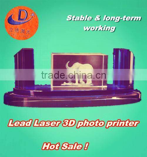 New novel 3D laser engraving and marking printer for gift