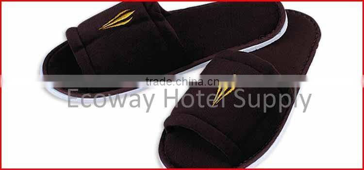 Wholesale New Style Hot Sale Hotel Custom Embroidered Slippers