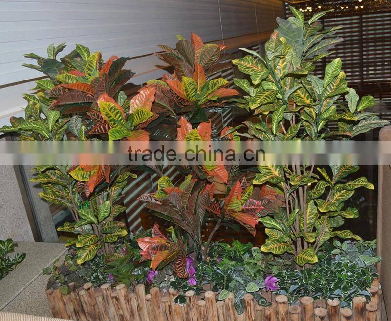 Indoor Decor Real Touch Leaves Artificial Shrubs Plants