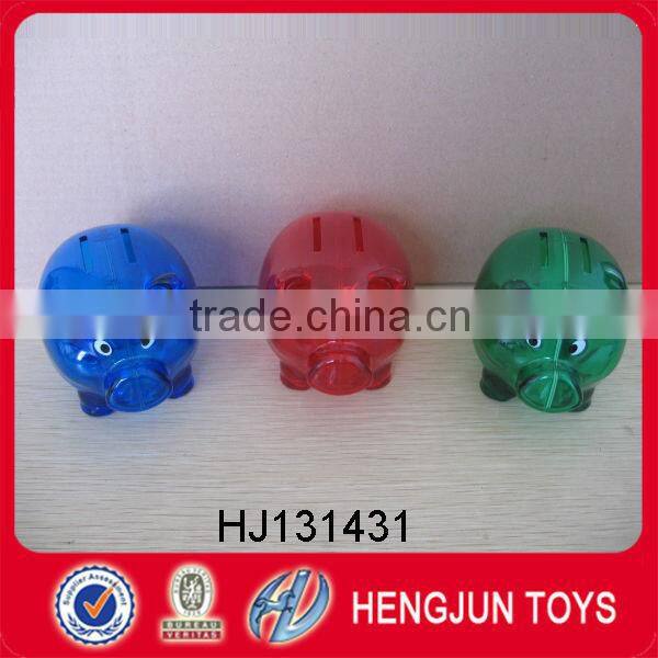 EN71 hot sell eco-friendly PP pig shape money box gift toy