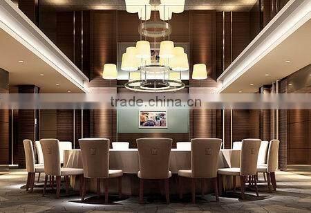 Upholstered Seat/Aluminium stackable essential banquet chair