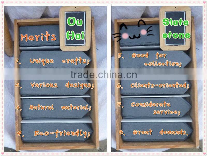 Different sizes special surface natural rusty slate material mushroom stone sale