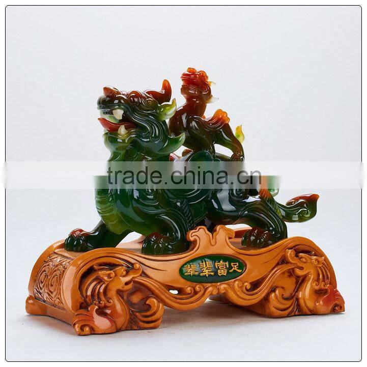 Jade Resin Pi Sou , fengshui pixiu statue hot sales