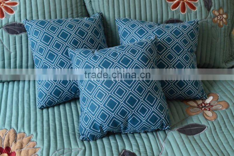 Printed Patchwork Christmas Decorations Cushion Cover