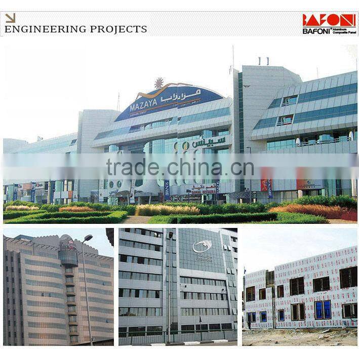 Wooden ACP/ACM with PVDF/PE