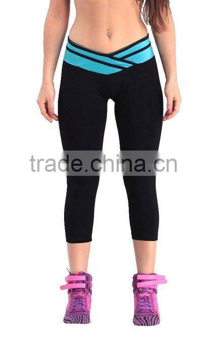 supplex/spandex womens fitness tight