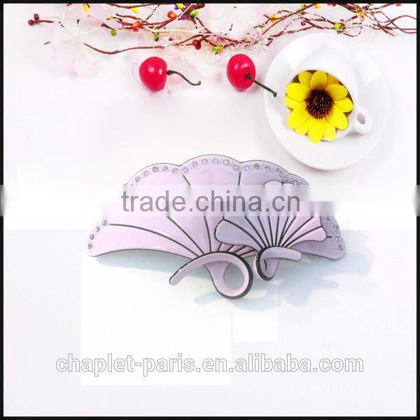 high quality -the shape of ganoderma lucidum hair clips handmade in China