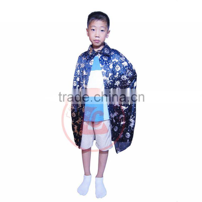 cheap halloween capes party costume satin kids capes latex capes