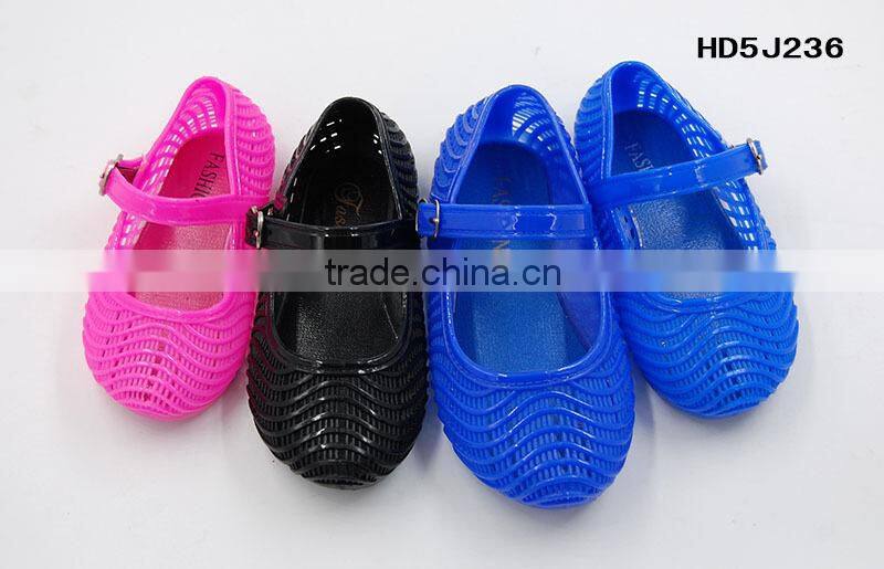 2015 Fashion Sandals kids Summer PVC Beach Shoe