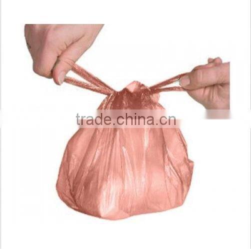 Disposable Orange Fragranced Handle Scented Baby Disposable Diaper Sacks