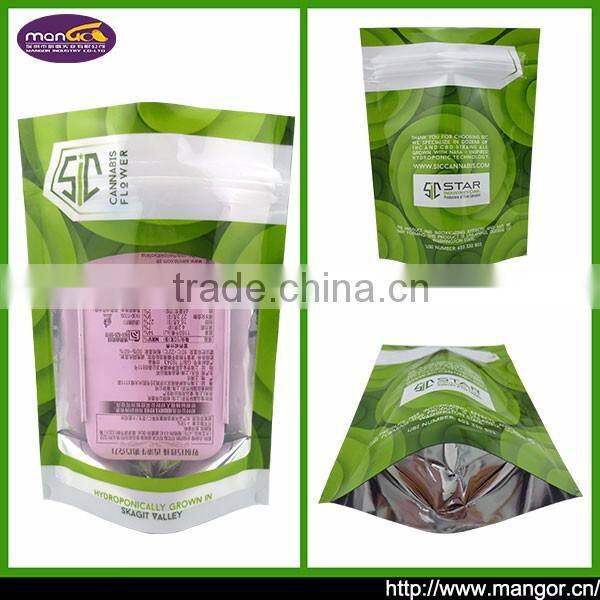 Use Food Approve Chemical Material Ecologically Friendly Stand Up Plastic Resealable Bag For Food Bread Dehydrated Fruit Pecan