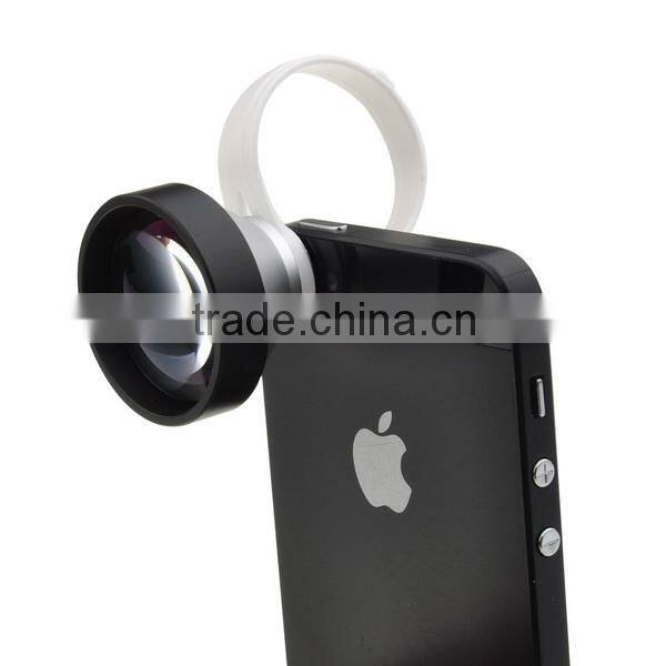 Universal clip 5X Fixed focus super telephoto lens for most cellphone