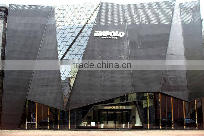 Discount price metal waste paper bin stainless steel toilet paper holder 5007