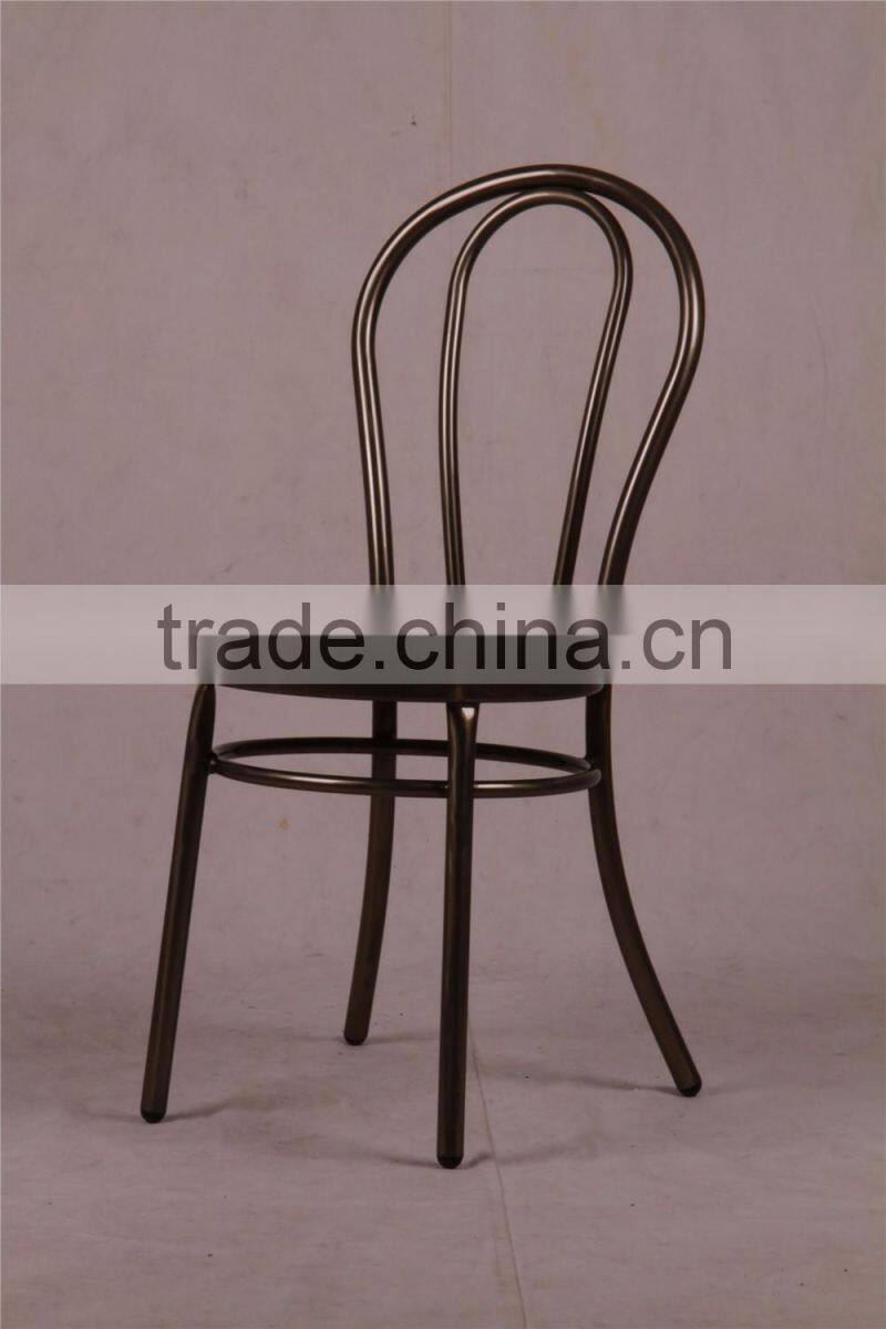 Metal French Aluminum Bistro Chair Deck chair